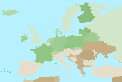 Map of Europe